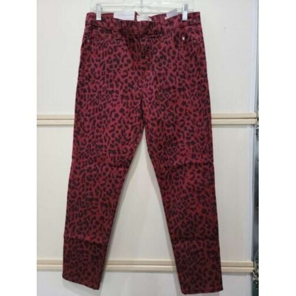 Social Standard by Sanctuary Ladies Mid-Rise Ankle Skinny Jean Cheetah 4